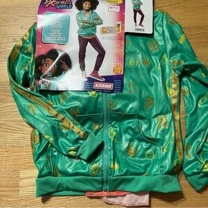 Netflix Karma’s World Costume NEW Green Medium 7/8 Girls Kids Halloween Jacket
